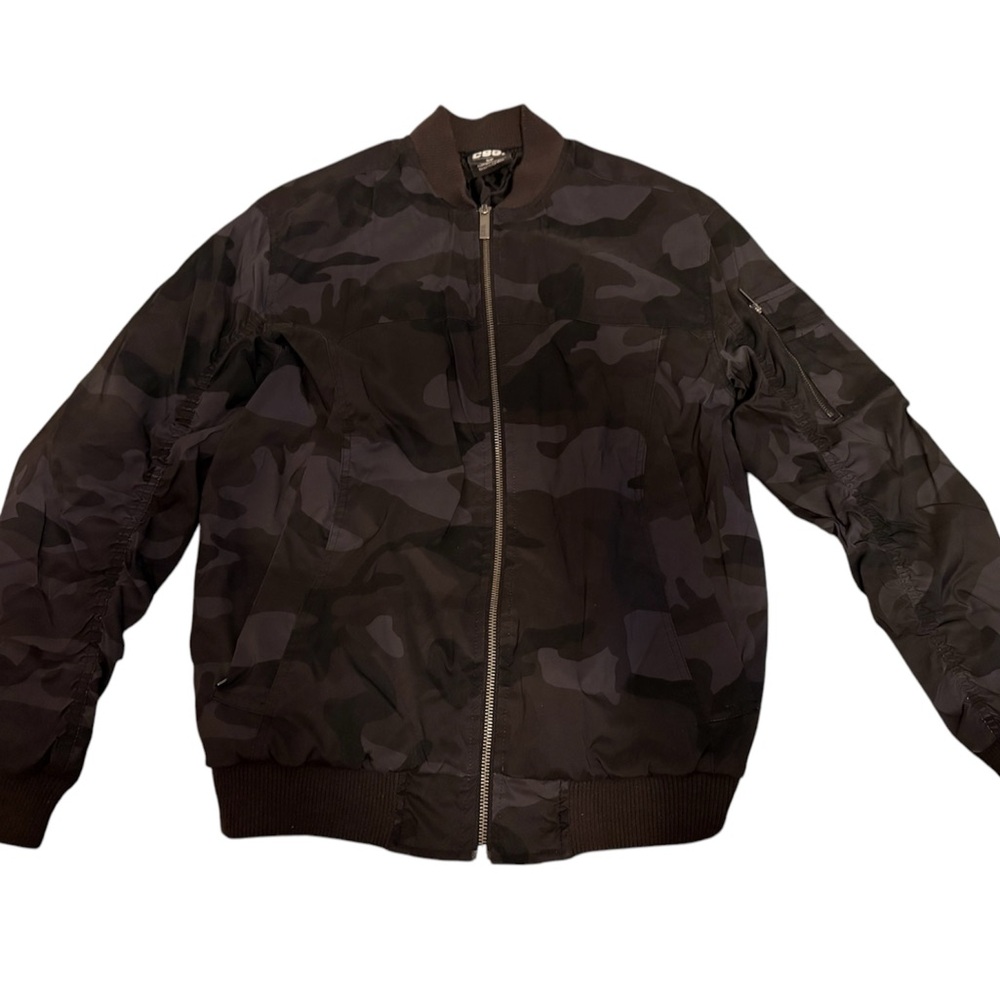 CSG camo bomber jacket